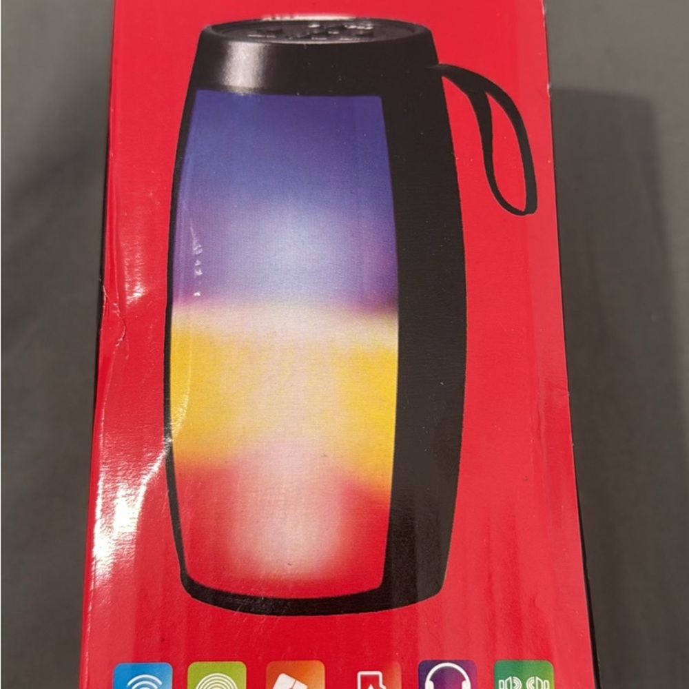 Colorful LED Bluetooth Speaker